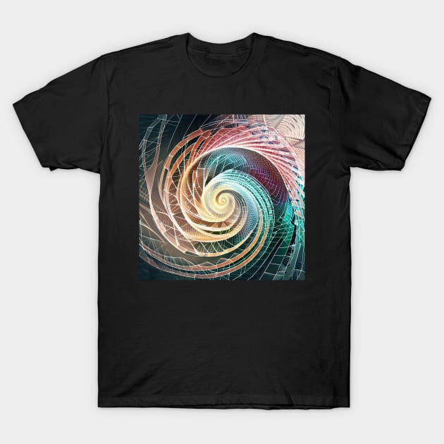 Spiral Art. T-Shirt by Canadaman99